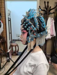 -胭脂猫京剧摄影