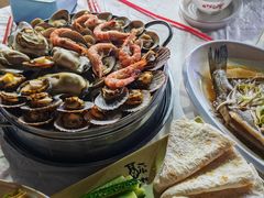 现捞海鲜蒸笼-日照大牌檔•小船海鲜(万平口店)