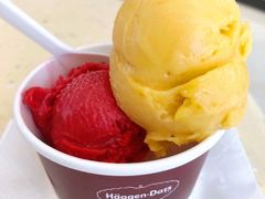 芒果雪芭雪泥冰淇淋-哈根达斯(国瑞店)