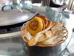 贴饼子-姥家大锅台水库渔家