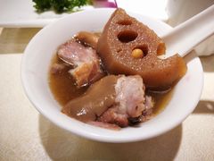 莲藕黄豆排骨汤-阿莉餐厅(枣阳路店)