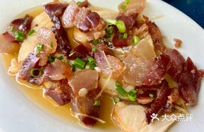 Steamed Salted Fish with Preserved Pork