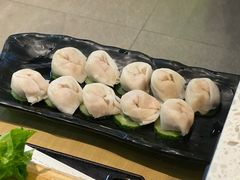 顺德鱼皮饺-顺德公广东猪肚鸡·煲仔饭(白石洲店)