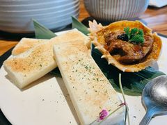 鹅肝甲罗烧配黄油面包-江户前寿司(好运街店)