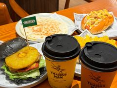 -Thanks美式餐厅(汉堡咖啡店)