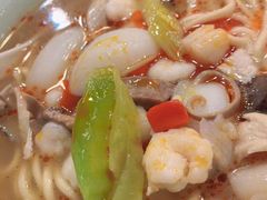 红油八宝面-奎元馆.百年奎元.非遗传承(西湖边的解放路店)