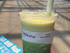 甜蜜瓜牛油果酸奶昔-迷客夏Milksha(圆融天幕店)