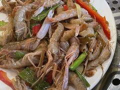 嘎巴虾-禾记海鲜烧烤(八一路店)
