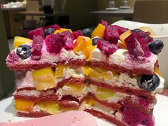 红丝绒乳脂裸胚蛋糕-Merci蛋糕店(石坦大厦店)