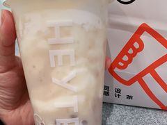 芋泥波波牛乳-喜茶(太原印象城店)