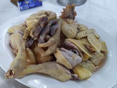 隔水蒸鸡-辉记虾塘海鲜农庄