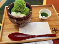 まるとパフェ抹茶-中村藤吉(本店)