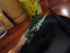 苏叶烤鸡皮虾-鸟串烧Yakitori