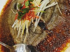 清蒸多宝鱼-红杏酒家·地道川菜(一品天下店)
