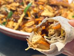 炒合菜卷饼-四季厨房 鲁菜·孔府烤鸭(高新万达店)