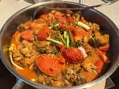 -贵州辣子鸡番茄鸡