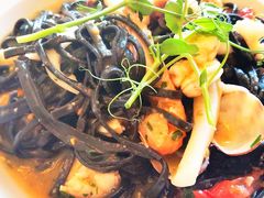 海鲜墨鱼面-L'Osteria di Chichibio