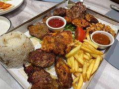 宫廷烤肉拼盘-伊斯坦布尔土耳其清真咖啡餐厅