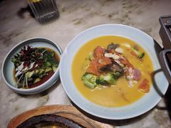 上汤西兰花-绿茶餐厅(朝阳大悦城店)