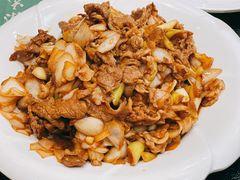 葱爆羊肉-紫光园·烤鸭·北京菜(团结湖店)