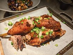 绿茶葱香烤鸡-绿茶餐厅(深圳龙华天虹购物中心店)