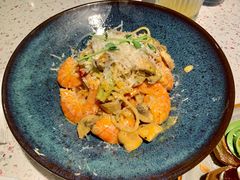 芝士蘑菇鲜虾意大利面-BE BRIGHT KITCHEN(正佳广场店)