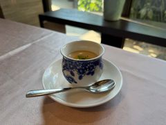 西湖龙井炖奶-九里云松·天香餐厅