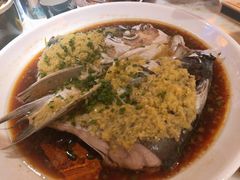 剁椒鱼头-绿茶餐厅(松江万达店)