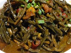 干豆角烧肉-小菜园新徽菜(滁州苏宁店)