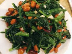 果仁菠菜-玫瑰红烤羊排(北新桥三条店)