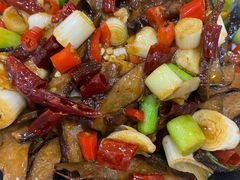 干锅腊肉焖腊干子-湘德楼(德胜门外大街店)
