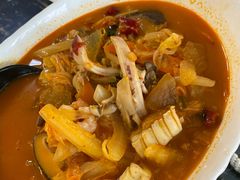 辣海鲜面-桃园中华料理炸酱面(燕儿岛路店)