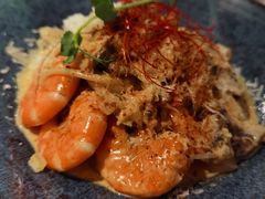 芝士蘑菇鲜虾意大利面-BE BRIGHT KITCHEN(正佳广场店)