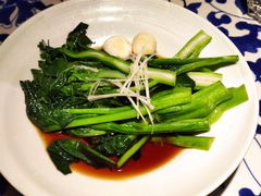 油淋脆菜心-绿茶餐厅(乐峰广场店)