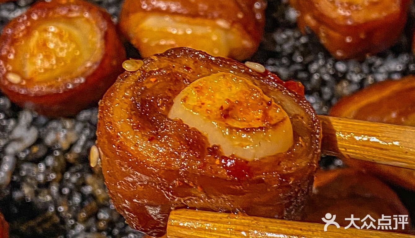 安利全杭州人民来吃烤蒜爆肥肠‼️焦香爆汁谁懂!!