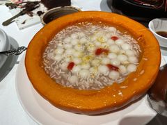 南瓜酒酿小圆子-玫瑰厅上海菜(兴国路店)