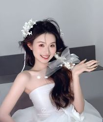 -桃子造型婚纱礼服(凤起广场店)