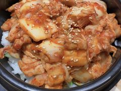 五花肉泡菜拌饭-山海珍味韩国料理(奥城店)