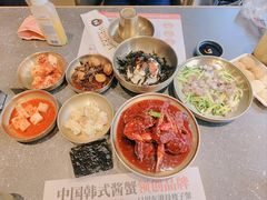 -草家酱蟹炭火烤肉店(珲春南路二店)