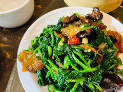 菠菜拌双脆-小城粥道·海胆鲜虾粥(解放广场店)