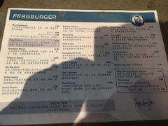 菜单-Fergburger(皇后镇店)