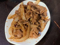 烤牛舌-炙热童年·老北京炙子烤肉(南锣鼓巷店)