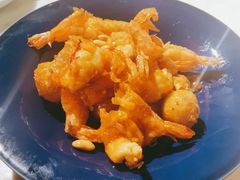 梨球果仁虾-小吊梨汤·北京菜·烤鸭(鸟巢店)