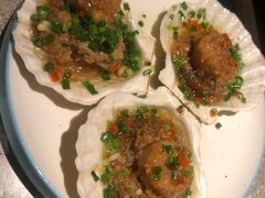 蒜茸粉丝蒸扇贝-六合居(温江店)