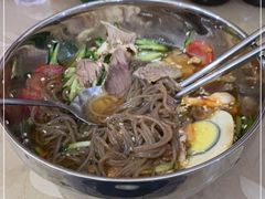 -吉林延边牛肉汤饭，大冷面