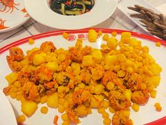 咸蛋黄龙虾尾-霸王虾·麻辣小龙虾(清水河公园店)