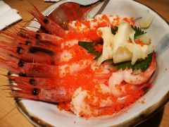 虾胡闹全是甜虾刺身饭-沼津港渔市(宏伊国际广场店)