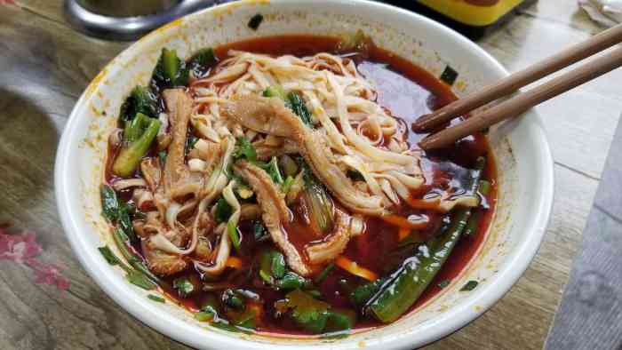 毛肚面庄-"昨天特别想吃耙牛肉 结果在大众点评上看了.