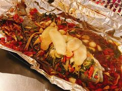 锡纸烤鱼-老安火盆烤肉(金寨路店)