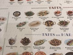 菜单-Tapa Tapa